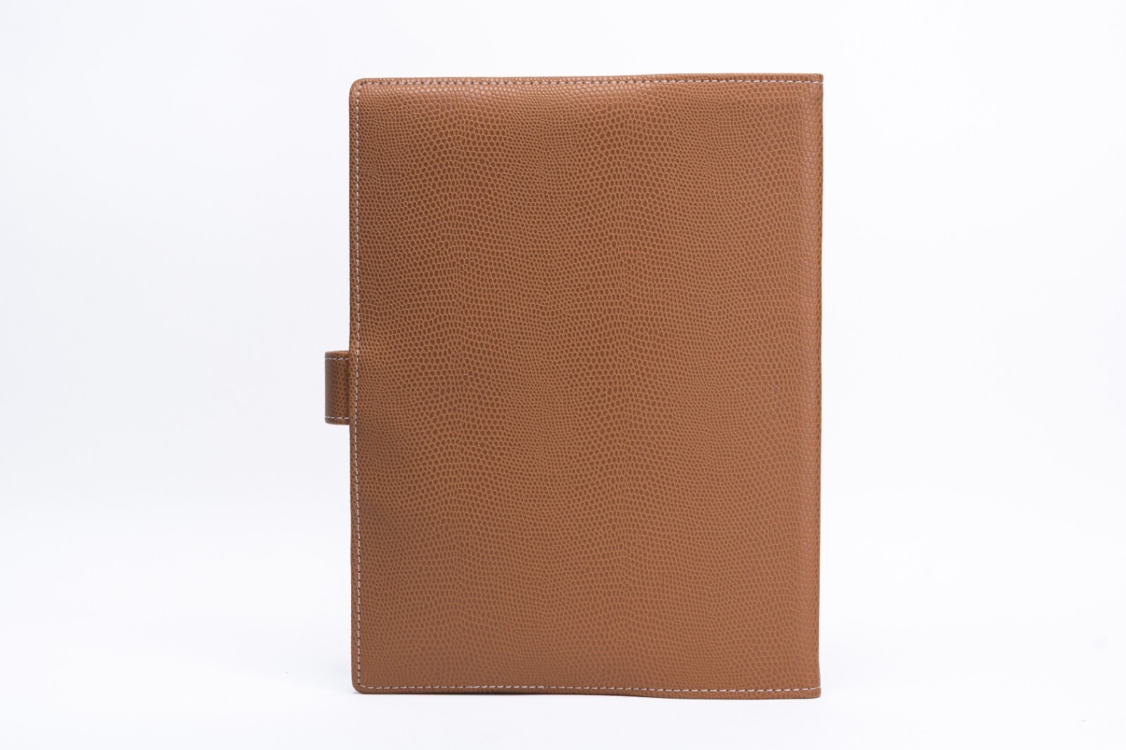 Notebook / Organizer + Pen Holder – Brown Leatherette Padfolio