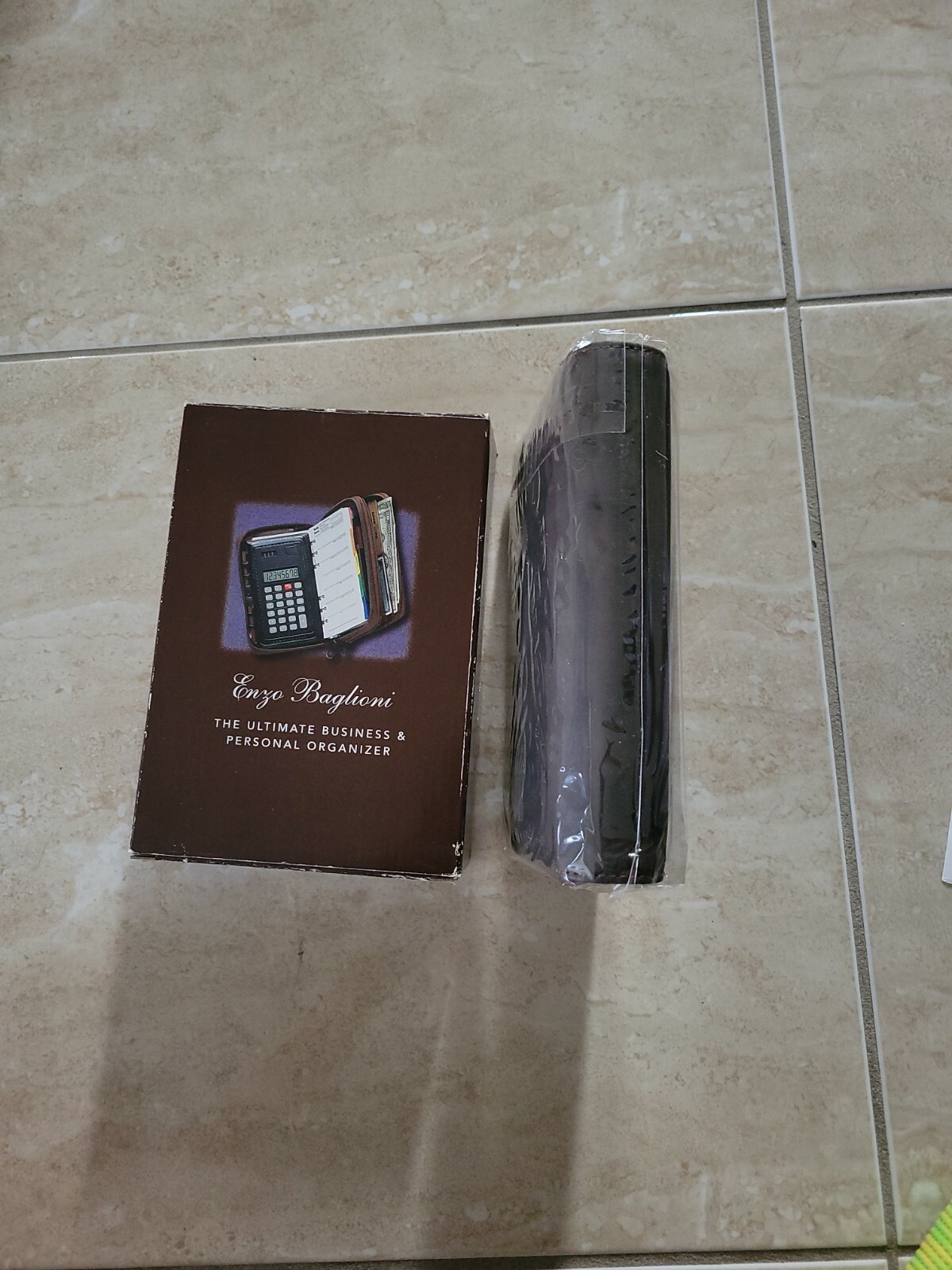 Ultimate Business/Personal Organizer by Enzo Baglioni New-Open Box