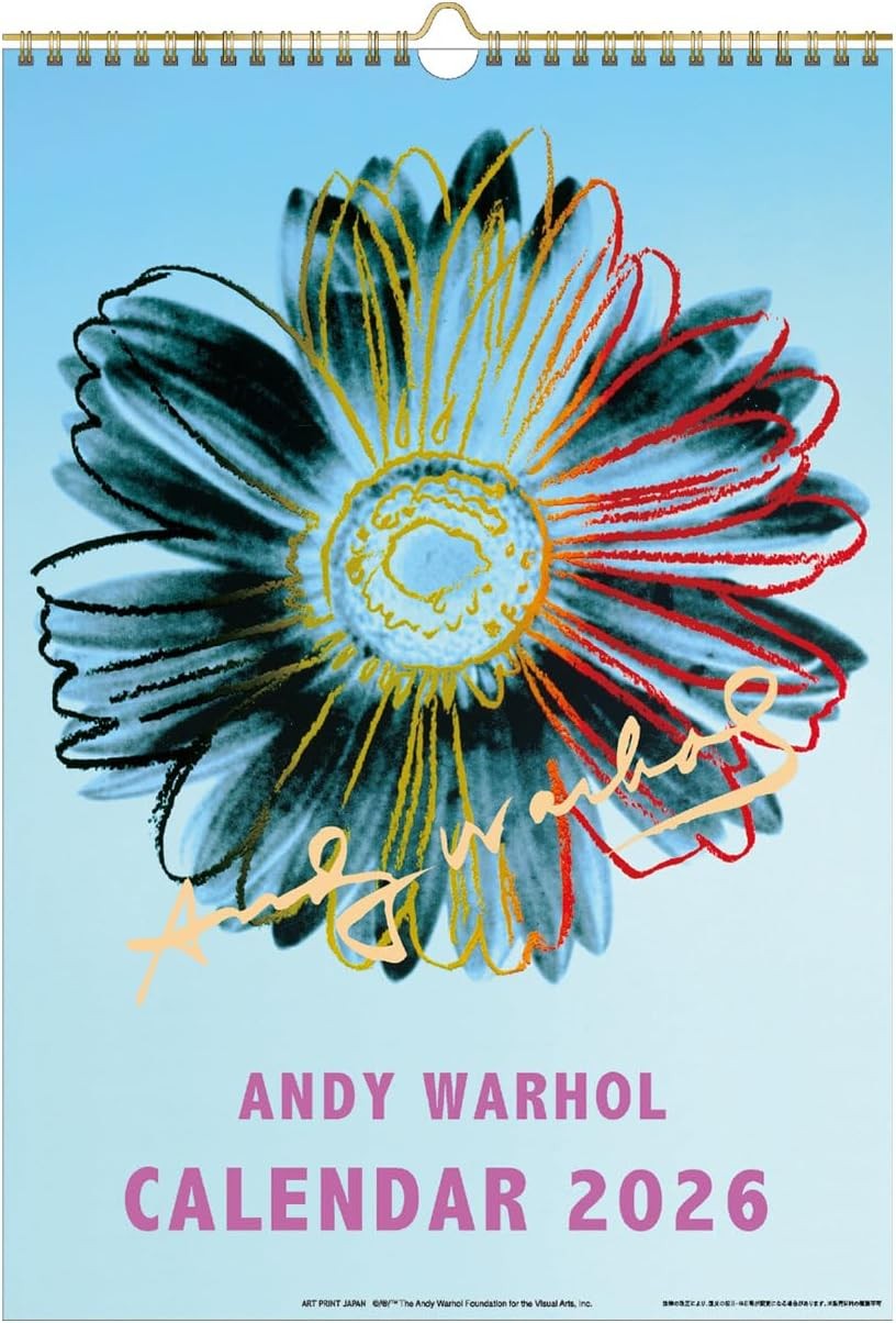 2026 Calendar Andy Warhol (Wall Hanging)