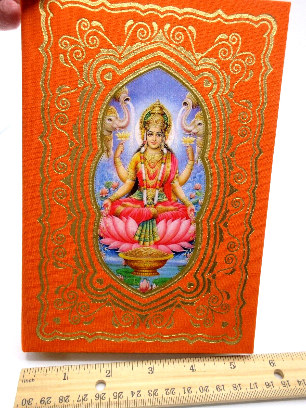 Rock of Ages Journal 8″ Hardcover 224 Lined Pages ORANGE