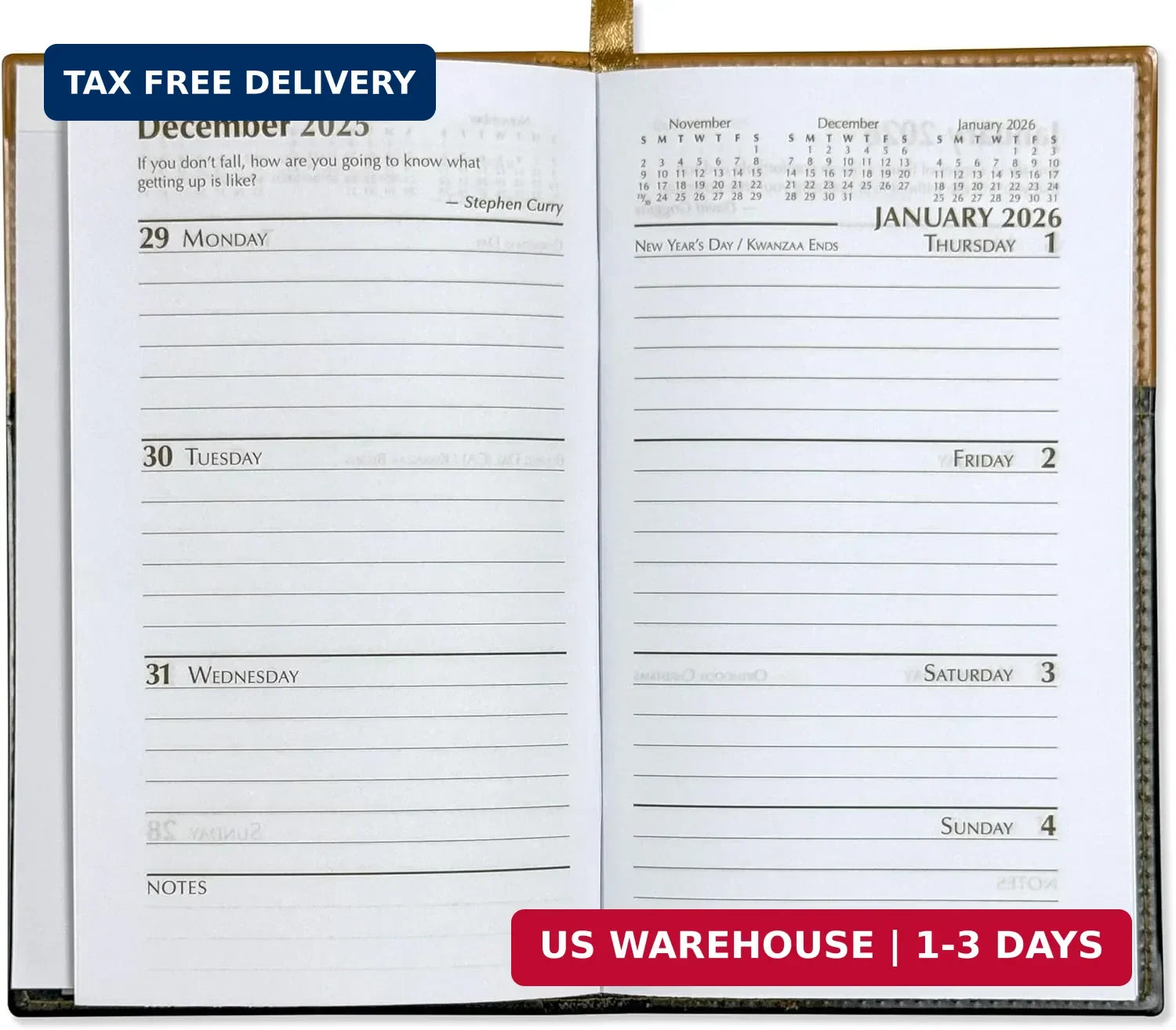 BookFactory 2026 Weekly Pocket Calendar 2026 Weekly Calendar 2026 Planner Agenda