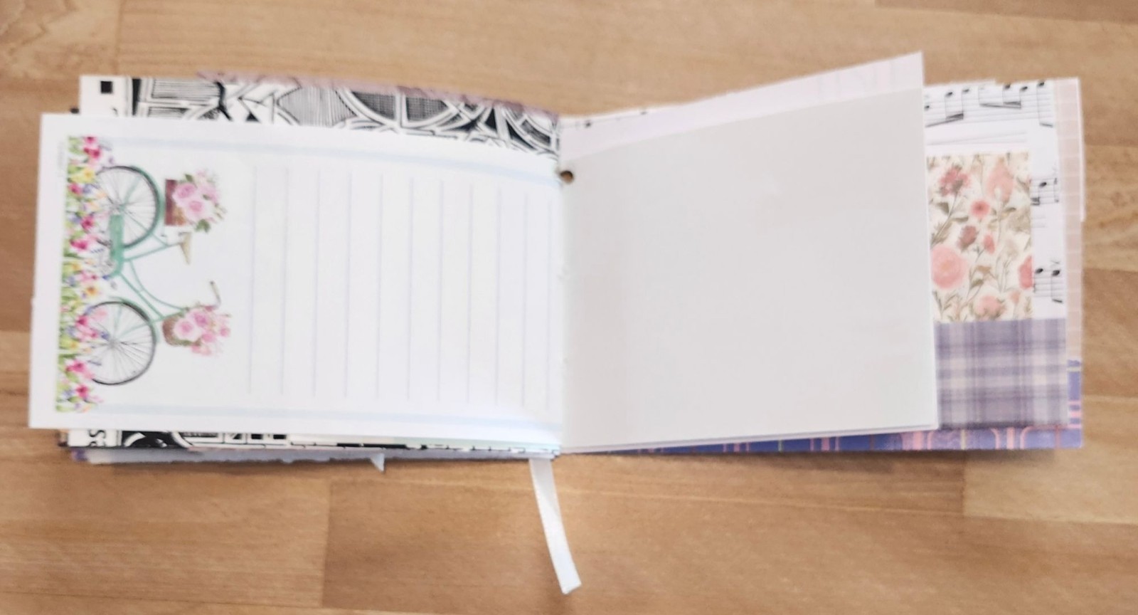 Colorful Handmade Junk Journal 60 pages