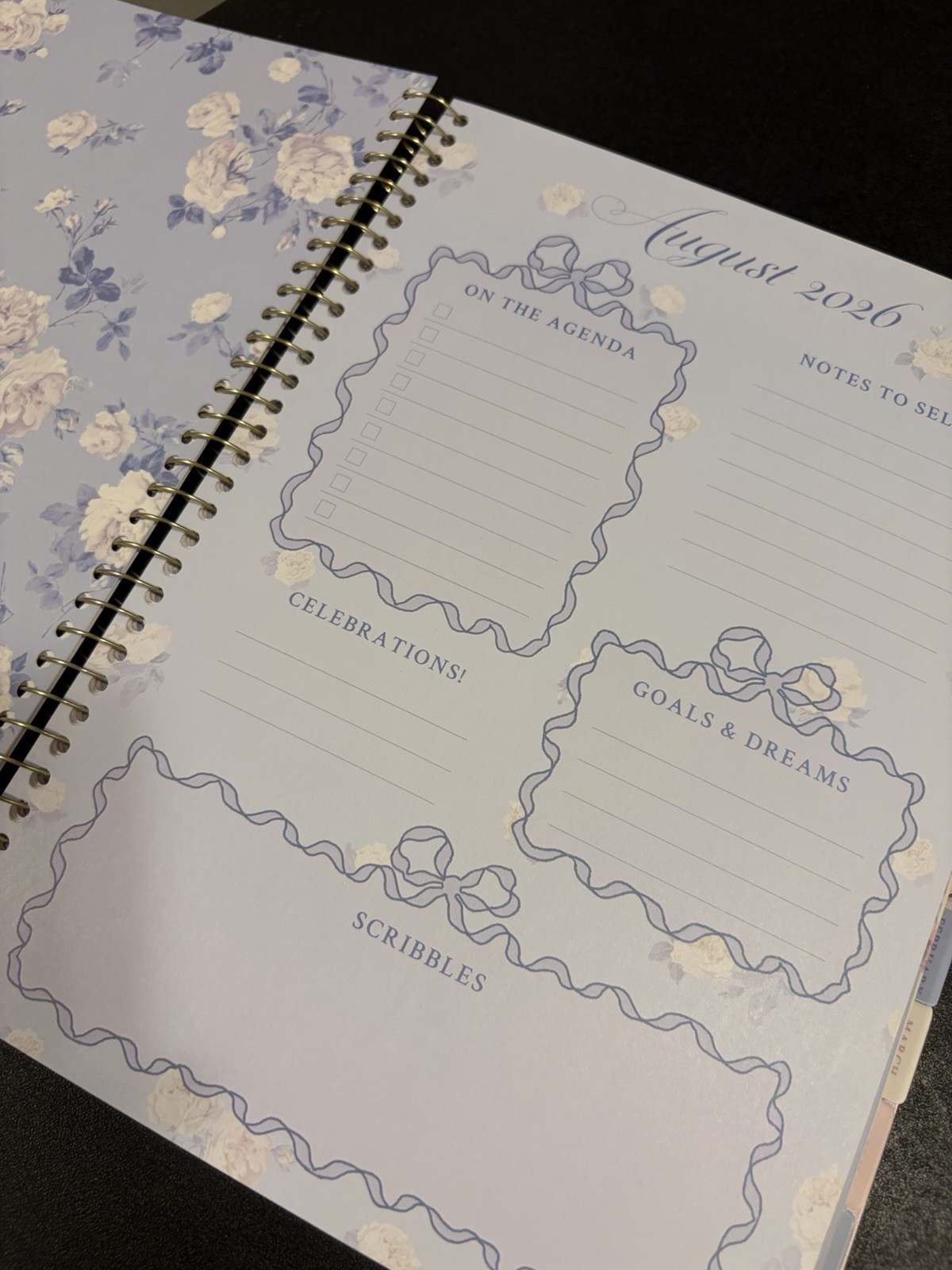 LoveShackFancy x Target – Yoobi Blooming Heirloom Monthly and Weekly Planner