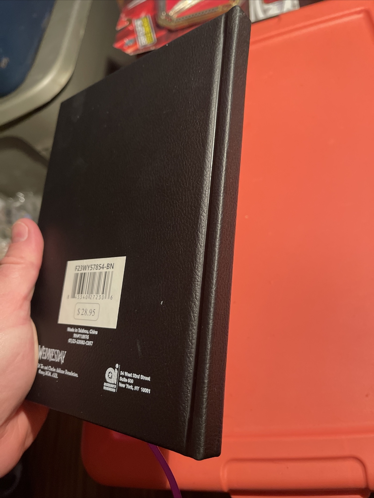 Wednesday – This is My Writing Time 2022 Diary Notebook Silhouette Typewriter