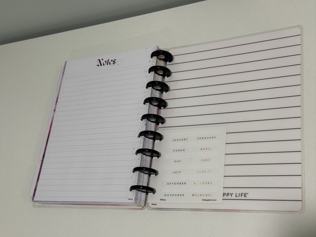 Undated Disney© Villains Classic Vertical Happy Planner