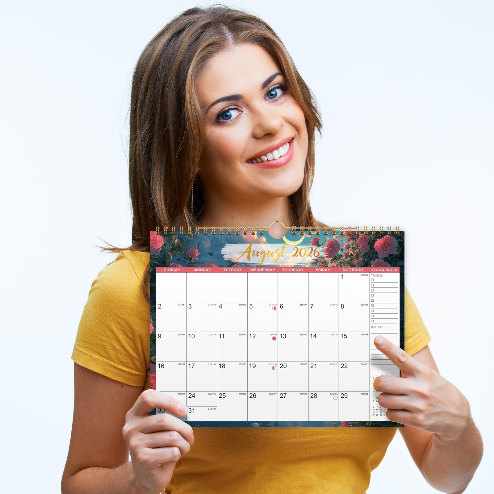 Calendar 2026-2027 – 2026-2027 Wall Calendar, JUL 2026 – DEC 2026, 11″ x 8.5″…