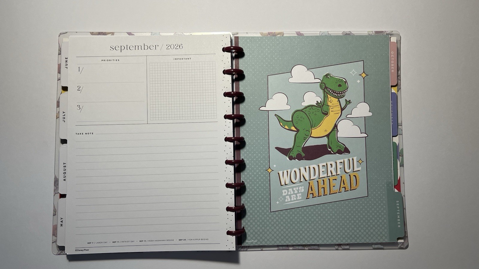 Happy Planner Disney Pixar Toy Story Large Weekly Monthly Planner 2025-2026 NEW