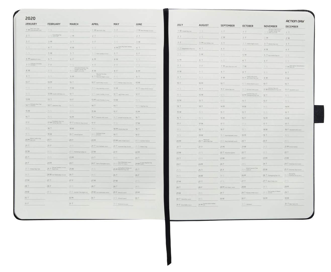 Action Day 2023-2024 Dated Academic Planner Weekly Monthly School Diary,Calen…
