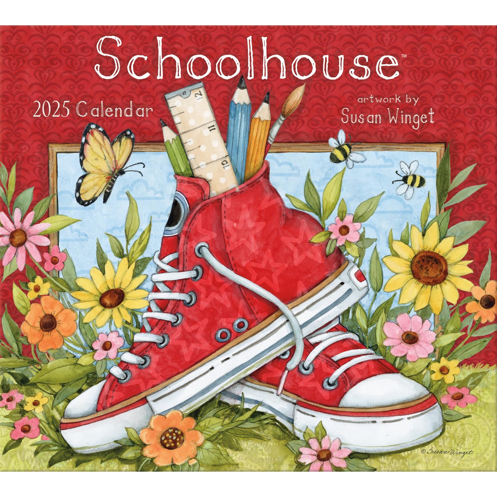 LANG Schoolhouse 2025 Wall Calendar (25991001940) Multi