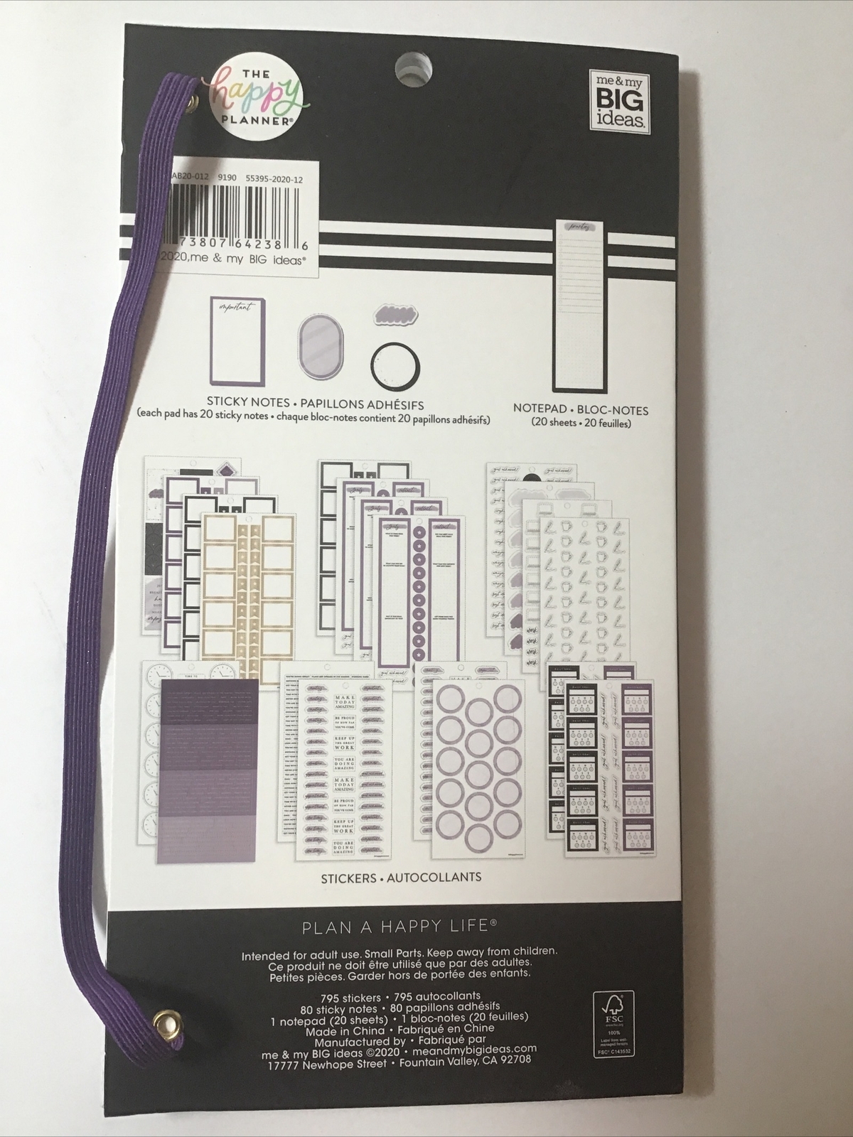 The Happy Planner YOU GOT THIS Theme Sticker book 895 pcs FREE Shipping! WOW!
