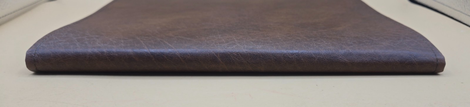 VINTAGE Executive ScanCard Systems Organizer Brown Leather Binder 12.25″x9.25″