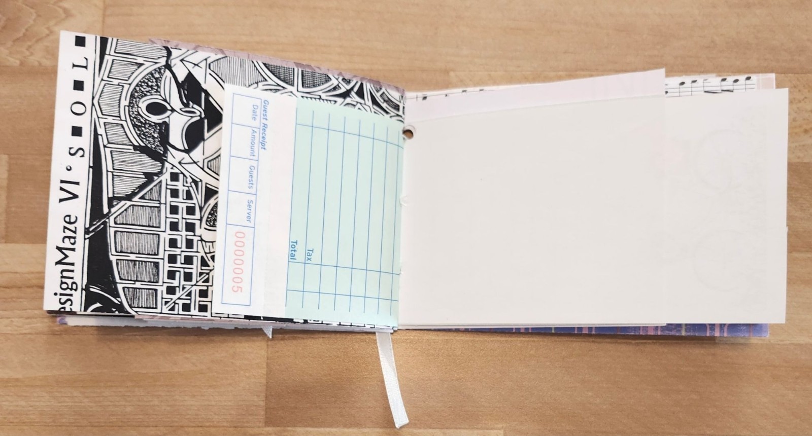 Colorful Handmade Junk Journal 60 pages