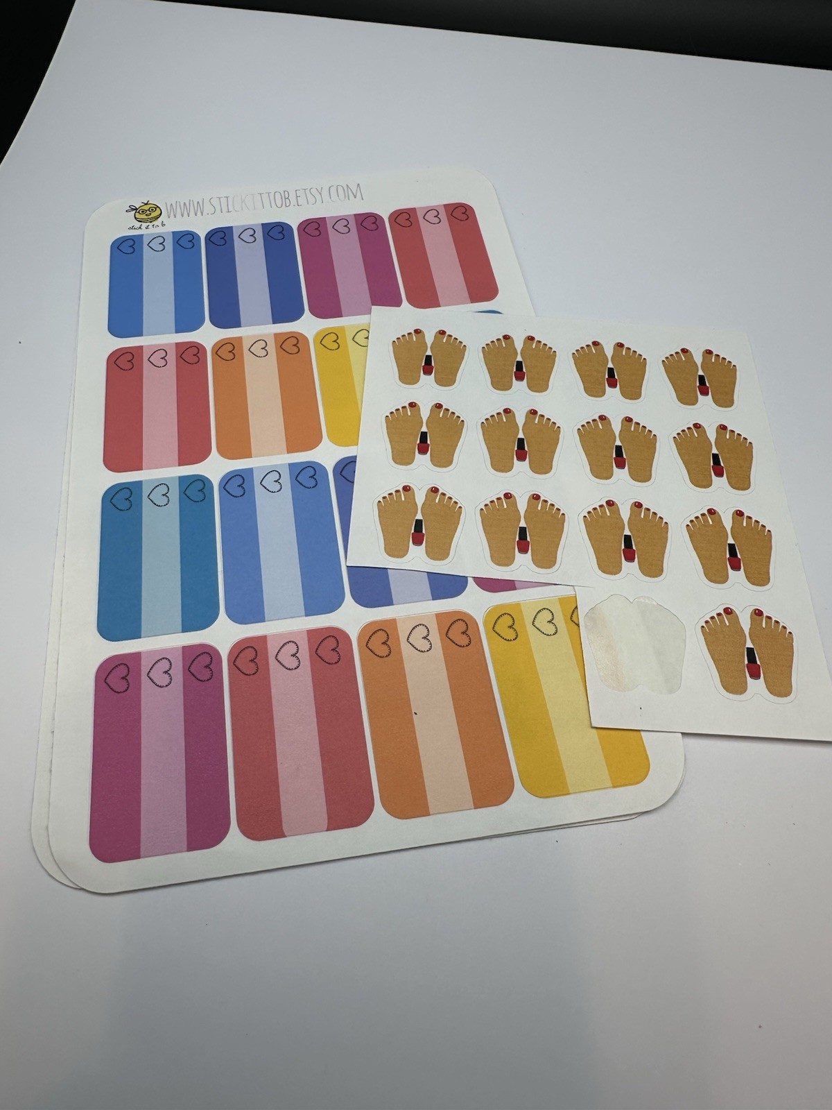 Lot of 9 Erin Condren LifePlanner Accessories for 7”x9” Coiled Inspire Planner