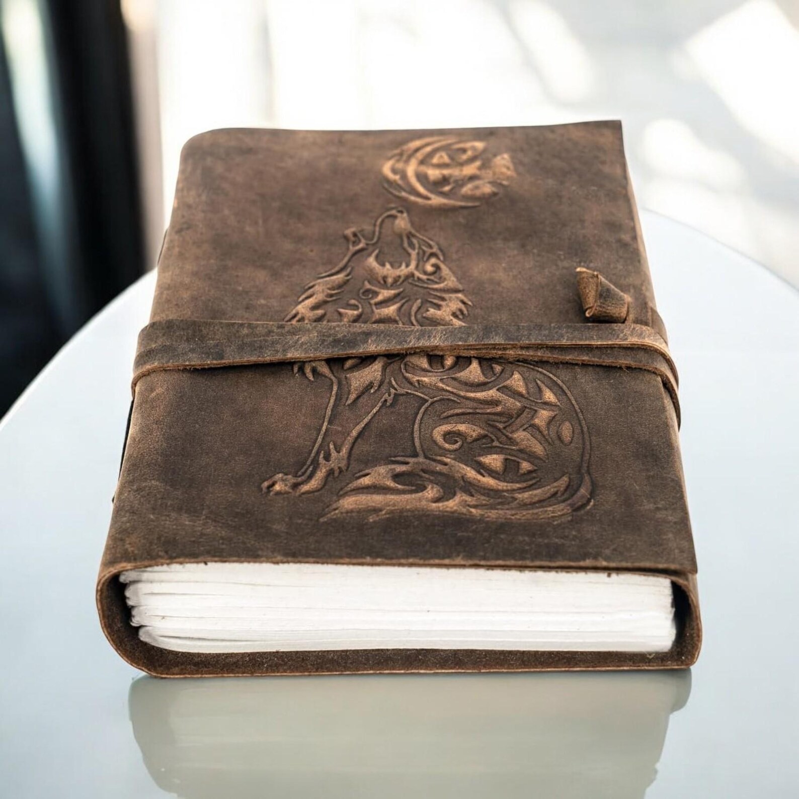 Vintage Leather Journal Handmade Writing Diary 7×5 Lined 200 Buy 1 Get 1 Free