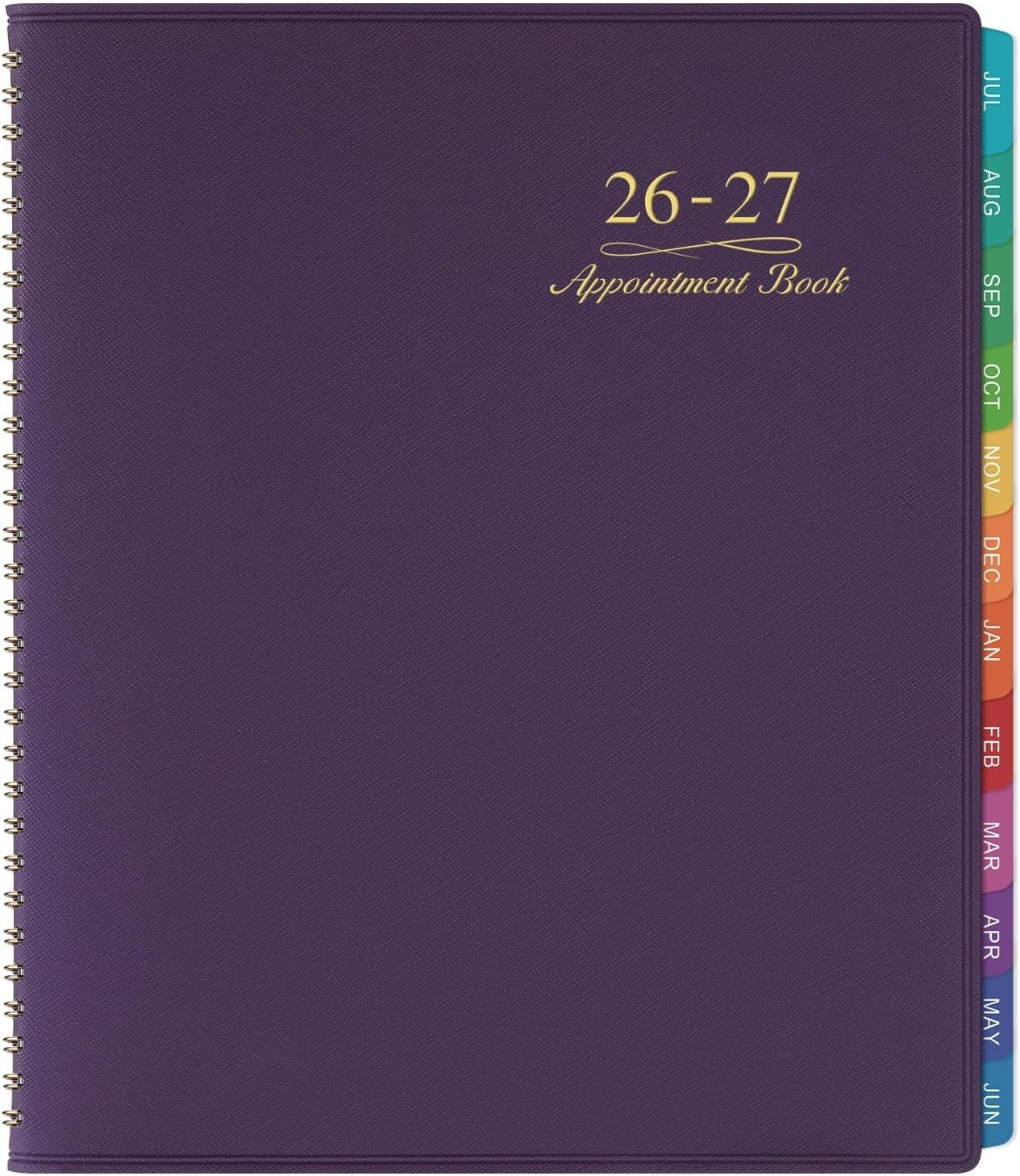 Elegant 2026-2027 Weekly Planner – 15-Minute Appointment Scheduling Made Easy