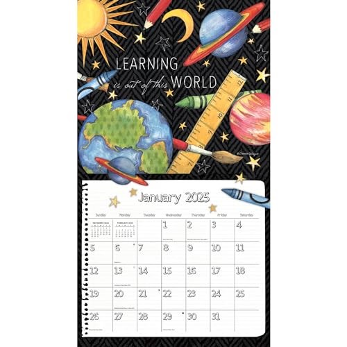 LANG Schoolhouse 2025 Wall Calendar (25991001940) Multi