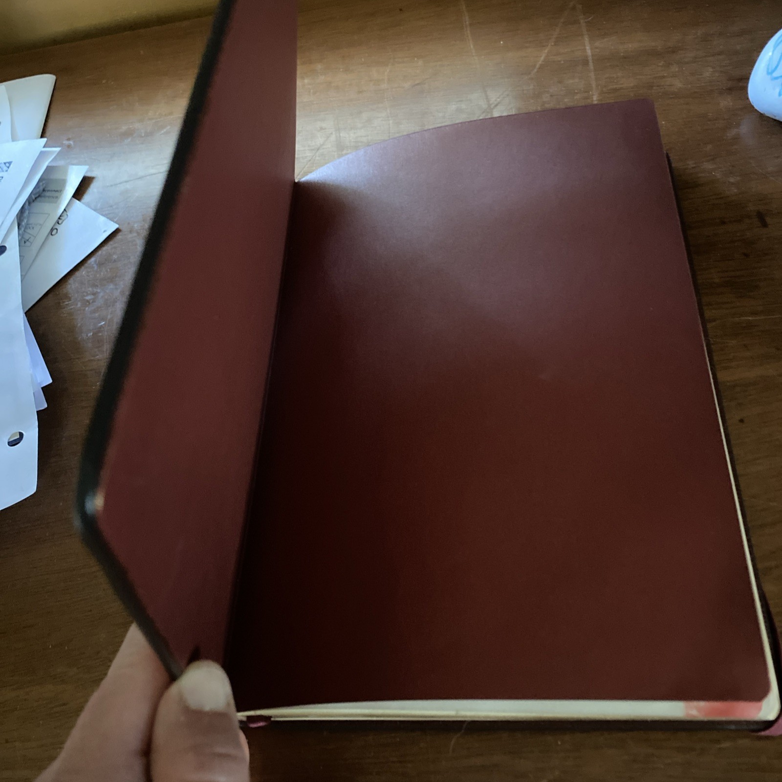 Gucci Luxury Notebook Journal Geometric Logo Printed Red Blue