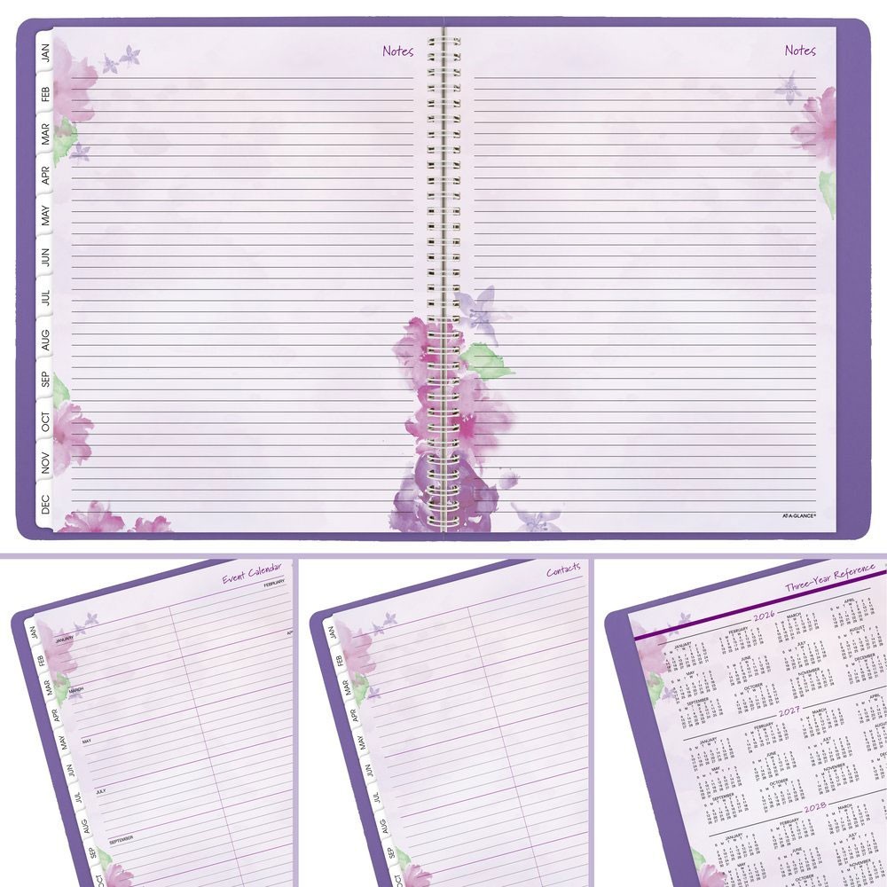 2026 At-A-Glance 938P-905 Beautiful Day Weekly Monthly Planner, 8-1/2 x 11″