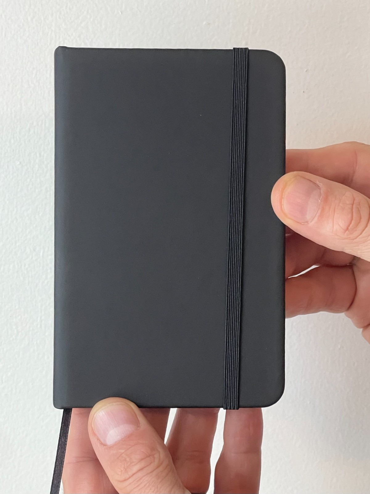 2-Pack Small Hardcover Notebooks 3.5 x 5.5 Pocket Journal Black 150 Ruled Pages