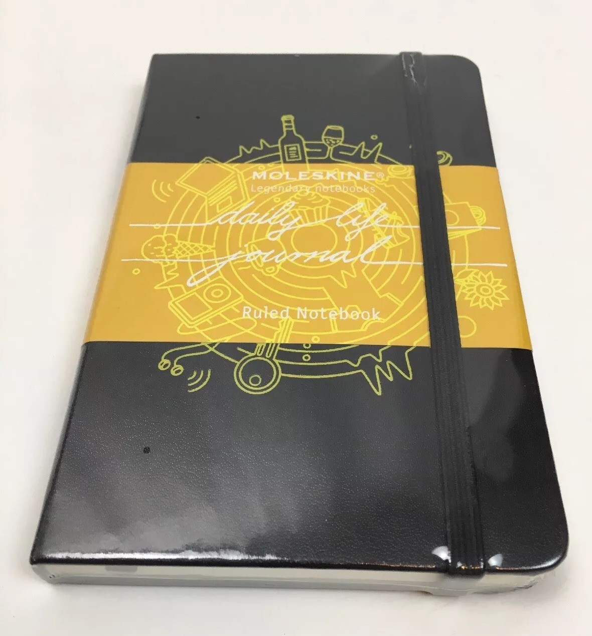 NEW MOLESKINE Black Hardback Ruled Daily Life Journal Notebook 3.5 X 5.5