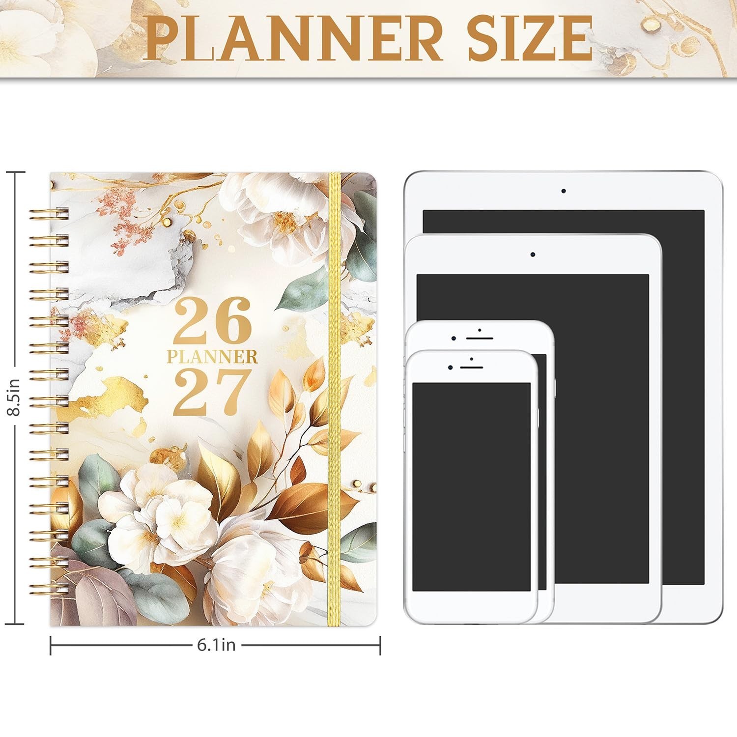 Planner 2026-2027 – Planner 26-27 Weekly and Monthly, Jul.2026 – Jun.2027, 8….