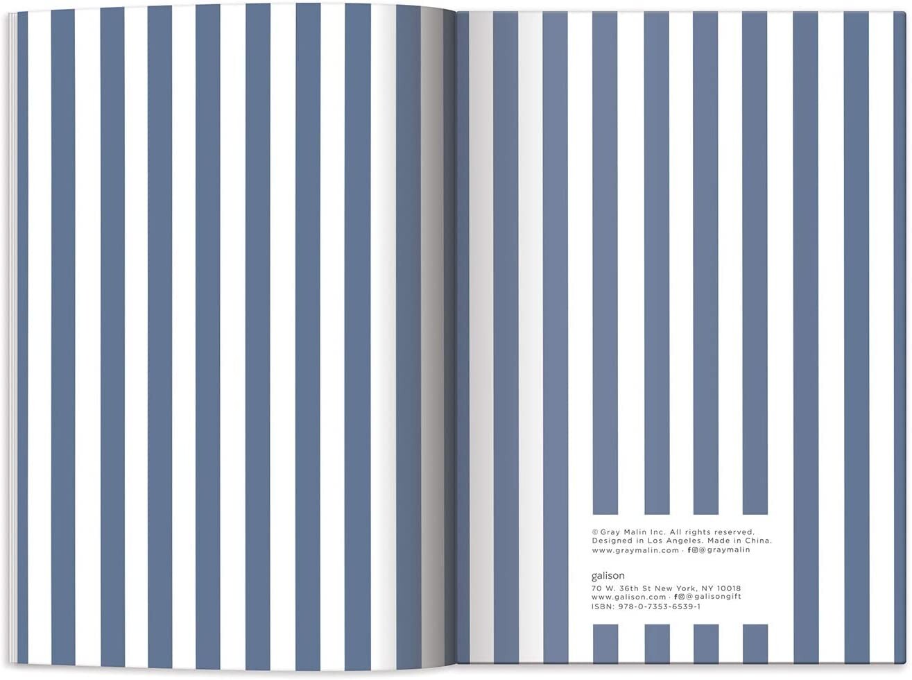I am Busy Notebook Gray Malin A5 Journal, 136 lined white pages , 5.75 x 8.25″