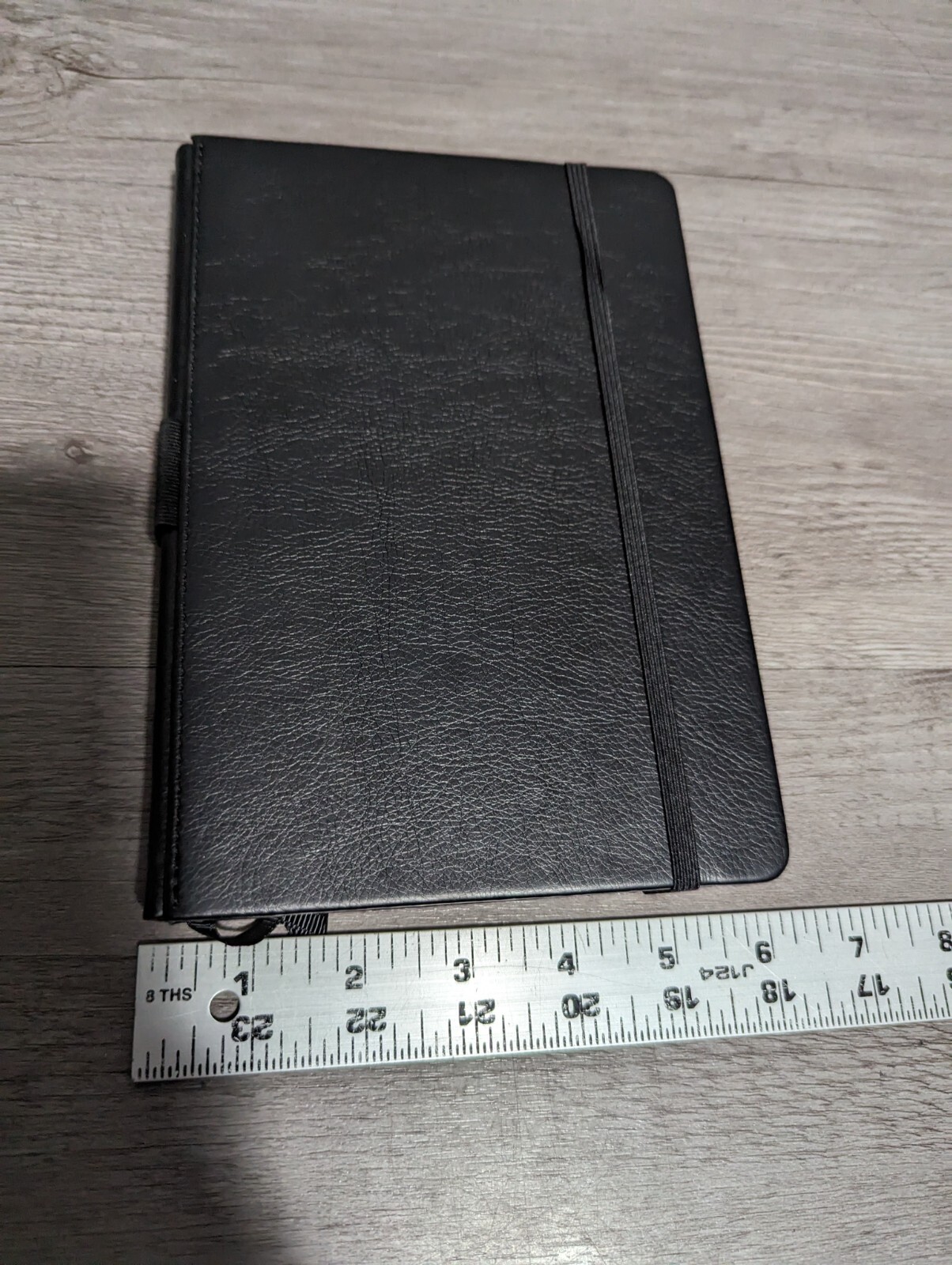 Ruled Notebook/Journal Lined Journal For Writing 5.75”X8.4” Lemome Black Book