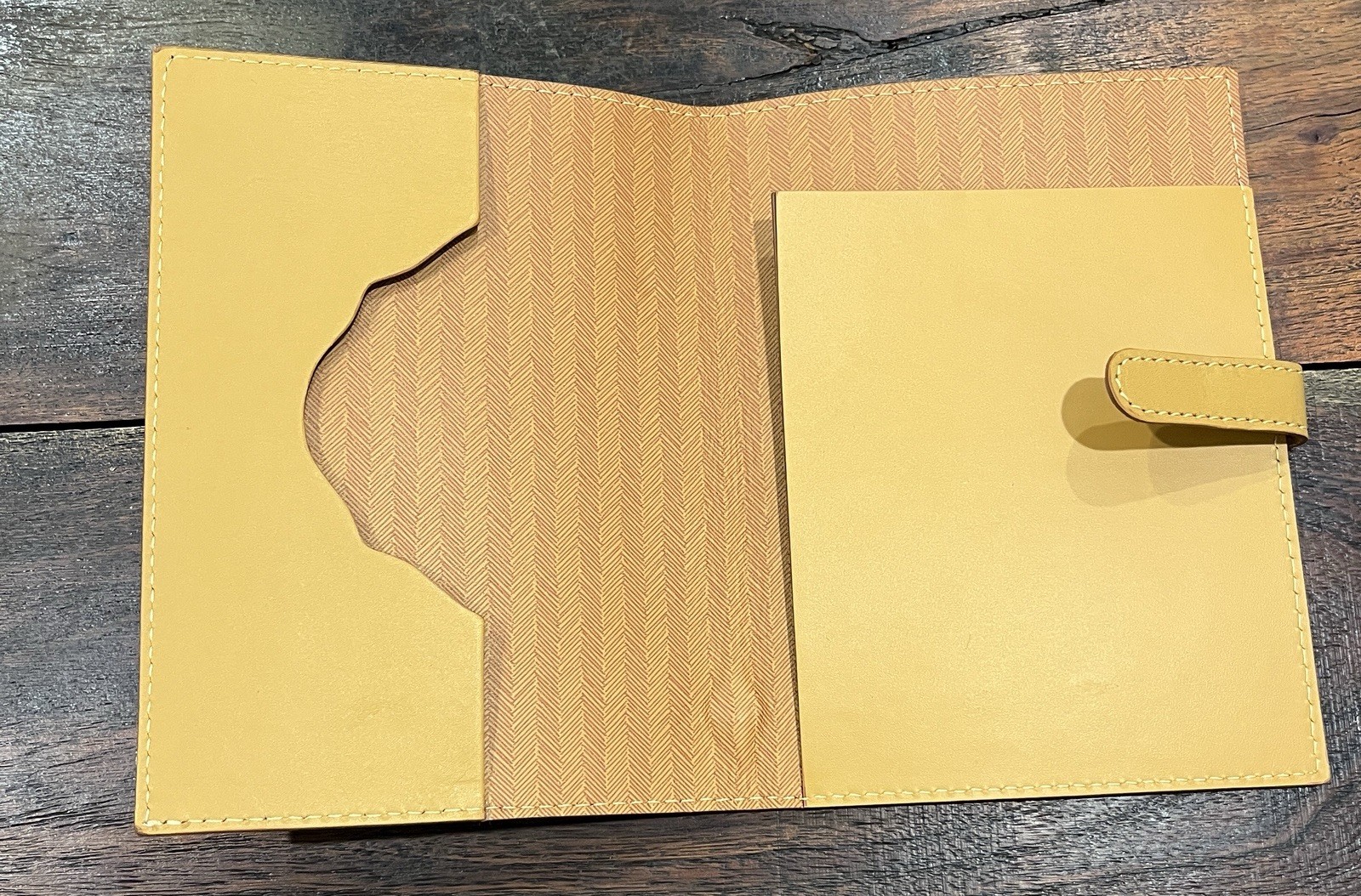 Bell’INVITIO Italian Leather Journal In Camel with Notebook. $135 Retail! NEW!