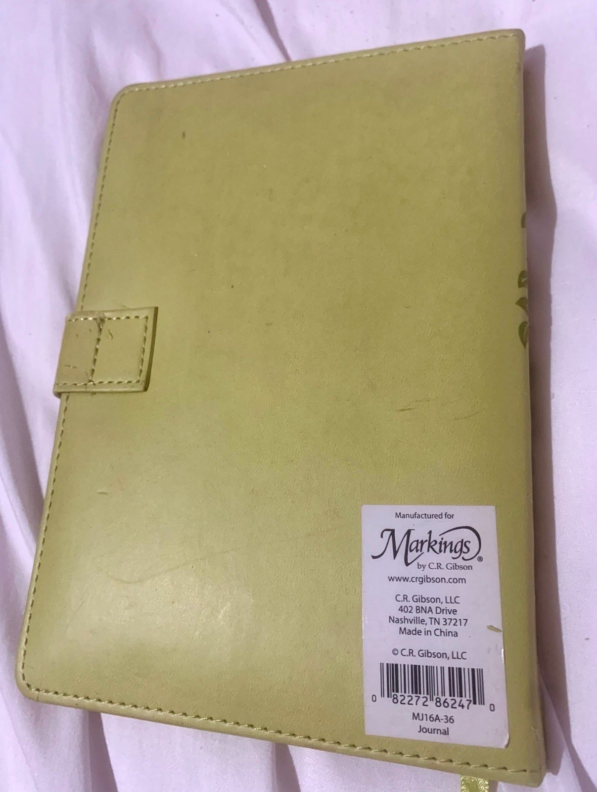 Markings by C.R. Gibson Beauty in Nature JOURNAL 256 Pages, Ruled w/Ribbon
