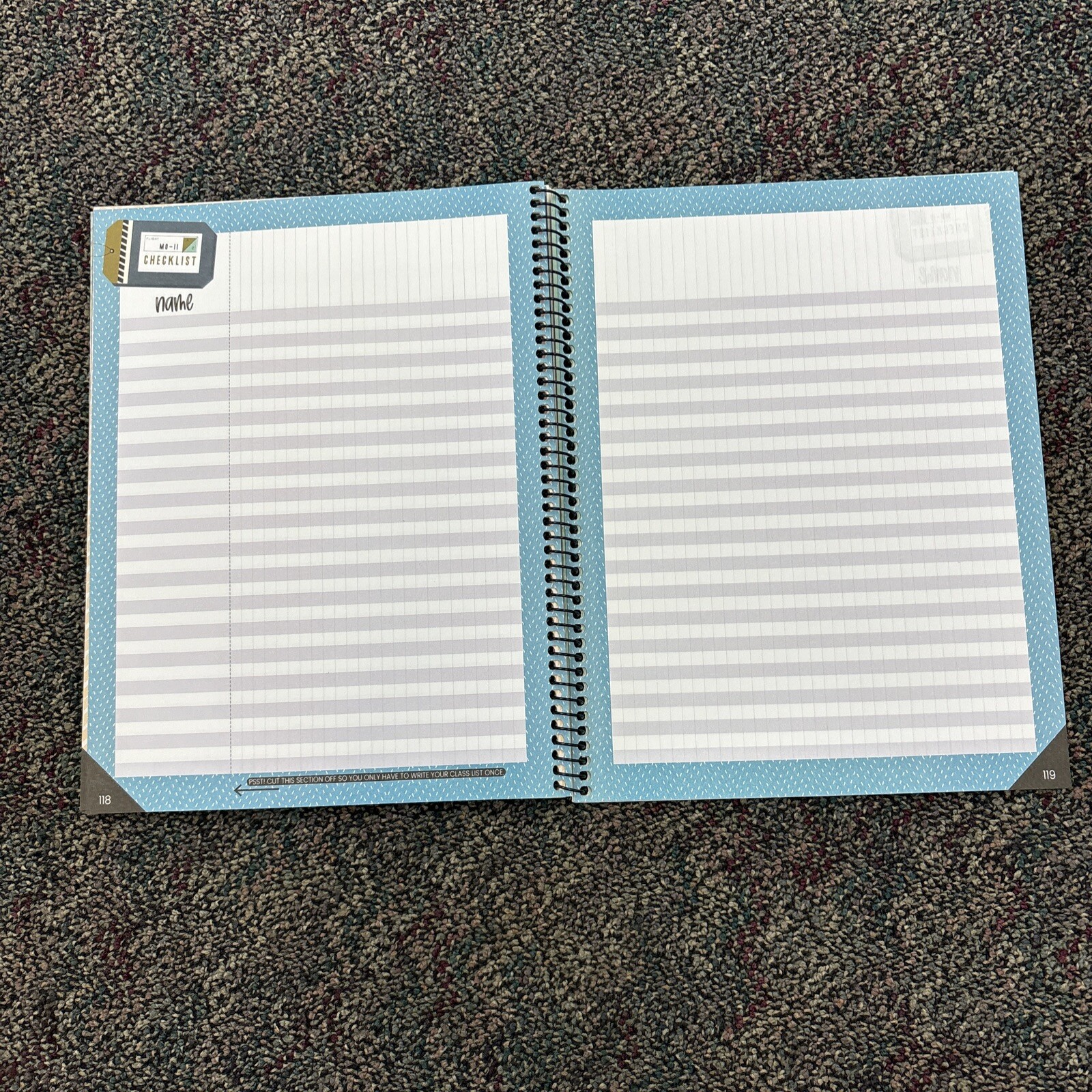 12 Month Teacher Planner W/Stickers & Tabs, Teachers Make A World Of Difference