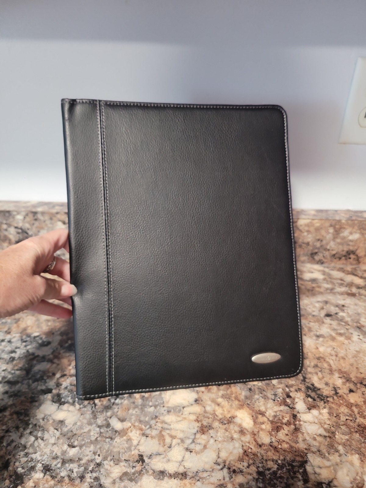 Samsonite Leather Day Planner, Business, College, High School, Organization