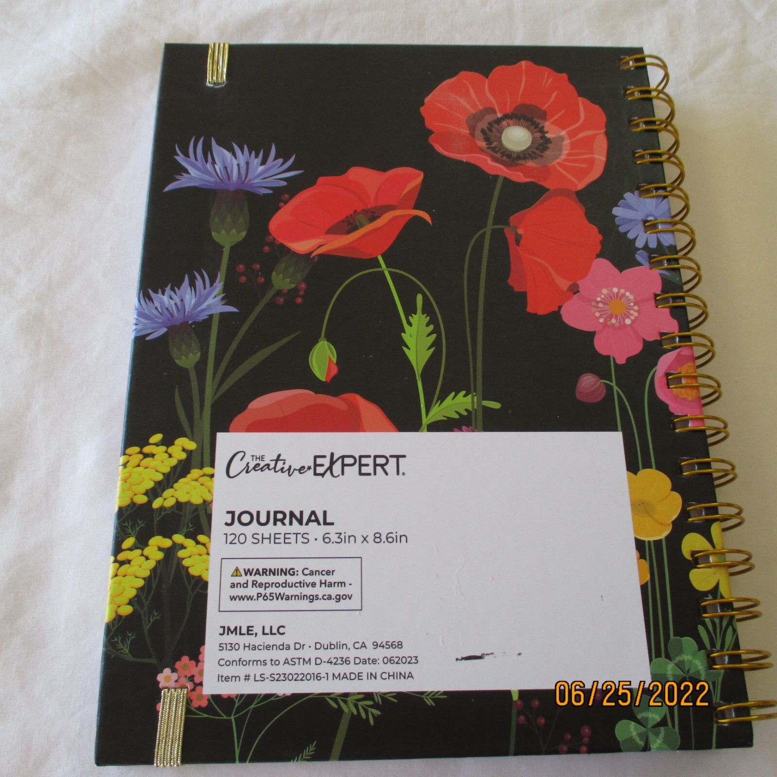 NEW BLACK Red GOLD Diary SUPERB Journal Elegant NOTEBOOK Hard Cover 120 Sheets