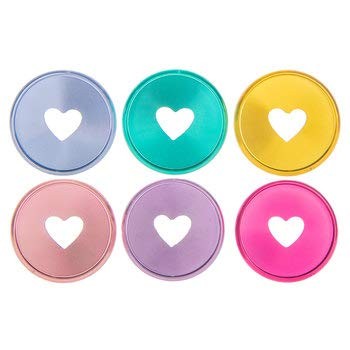 Happy Planner 2022 Multicolor Metal Expander Discs (11 Discs, 1.75 inches)