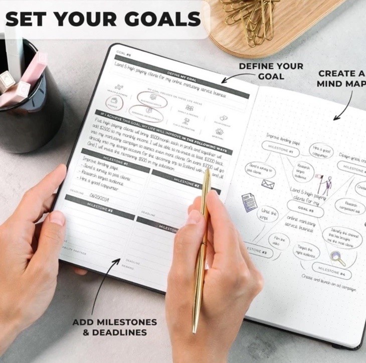 Clever Fox 13-Week Ultimate Achiever’s Goal Planner New