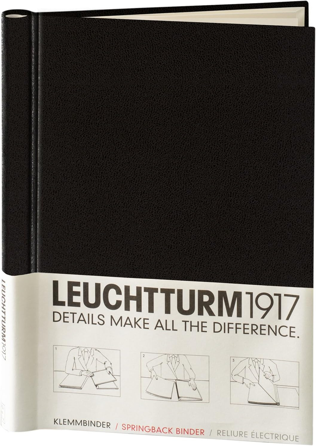 – PEKA Springback Binder (Black) – Holds 150 Sheets of Paper