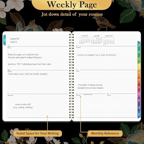 Planner 2026-2027 – Academic Planner 26-27, Jul.2026 – Jun.2027, 8″ x 10″, 2026-