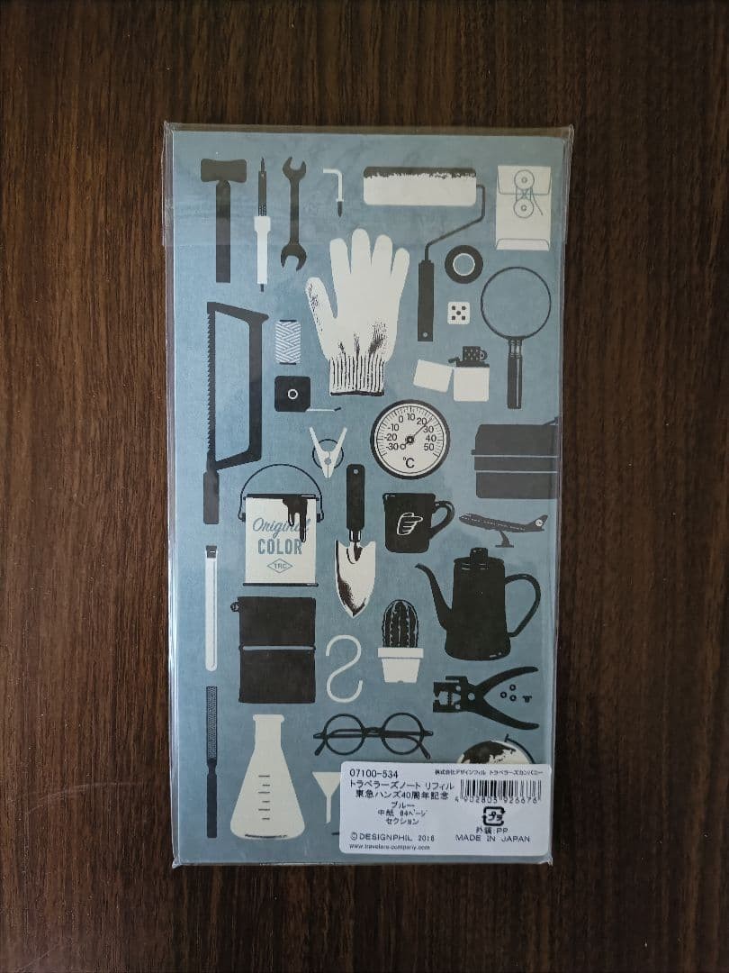 Traveler’s Note Tokyu Hands 40th Anniversary Refill & Charm New