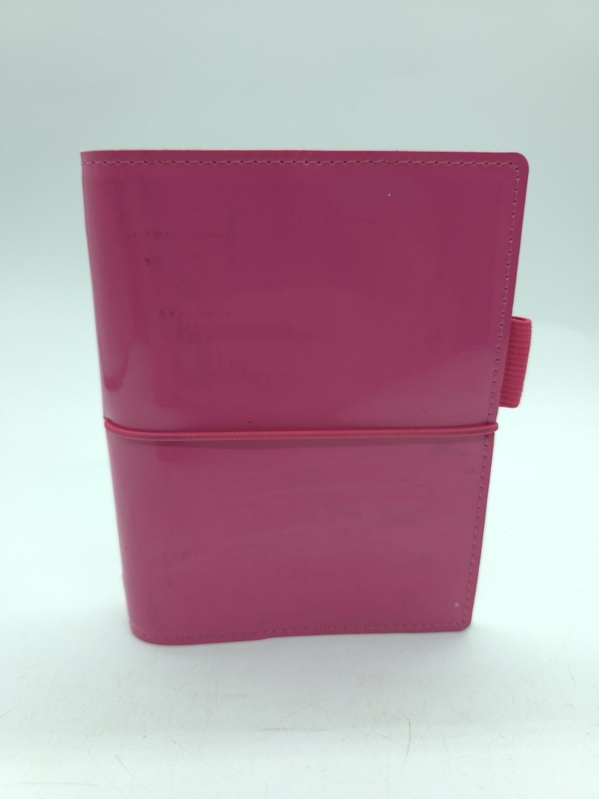 Filofax Domino Patent Pocket Hot Pink Organizer Planner