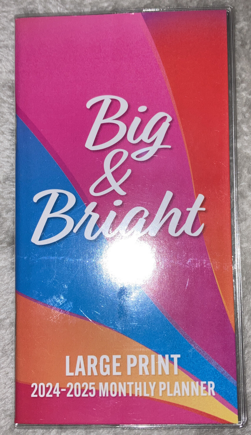 Brown Trout 2-Year Big & Bright Monthly Pocket Planner, 3-1/2” x 6-1/2”