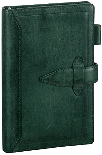 Raymay Fujii System Organizer, Da Vinci Roma Classic Bible, Green, DB3011M