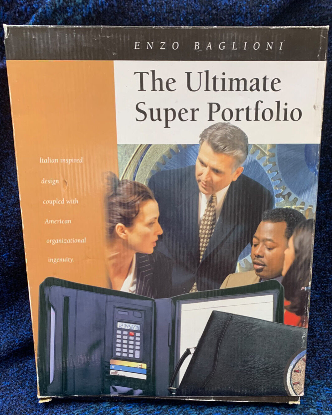Enzo Baglioni The Ultimate Super Portfolio: Old School, but never used! Vintage