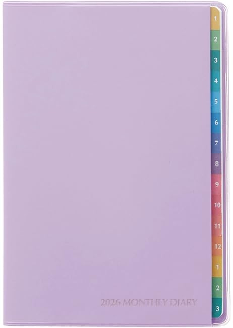 Reimei Fujii Planner Monthly Block Pocket Size Bag