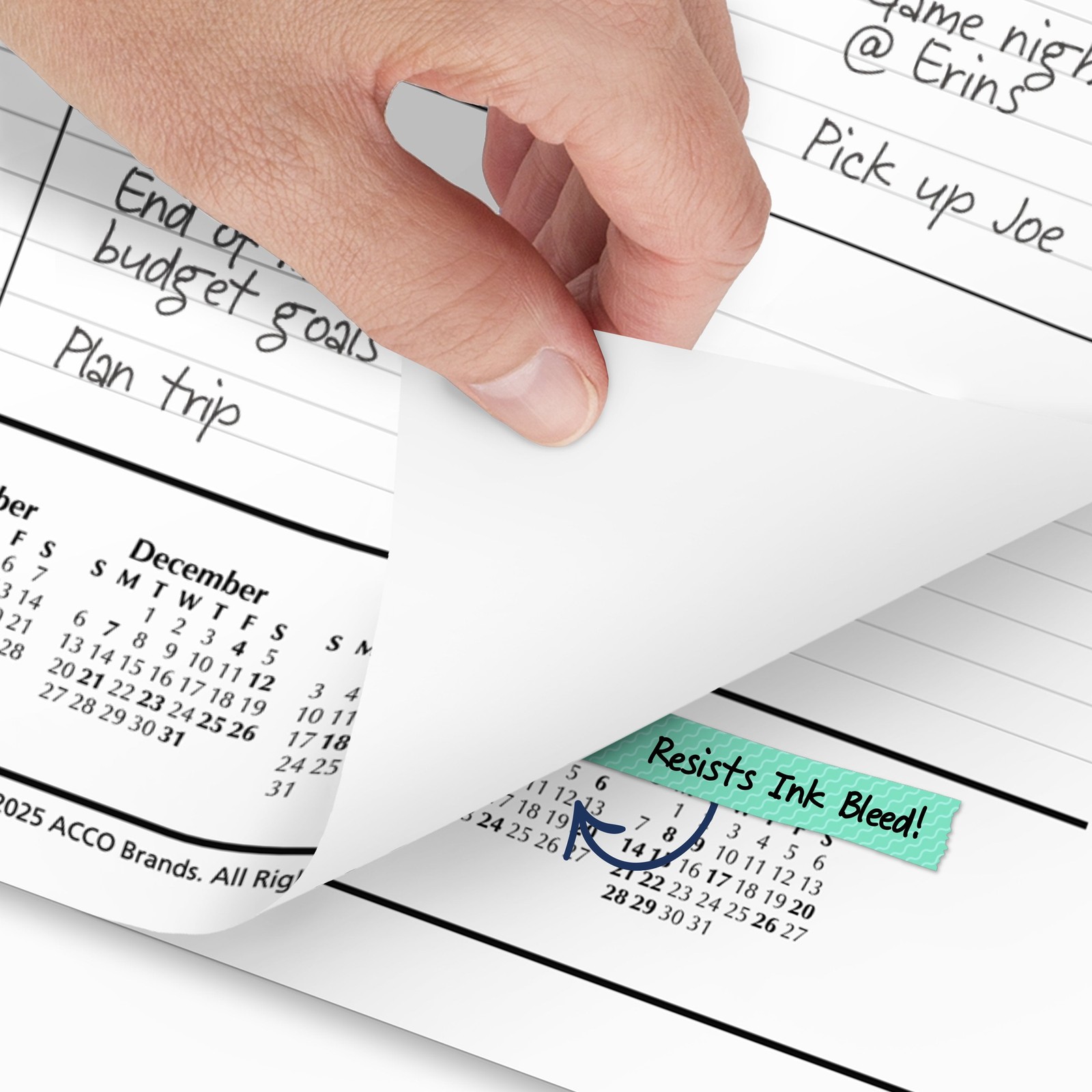 2026-2027 Large Size Academic Monthly Desk Pad Calendar 21.75″ x 17″ Paper