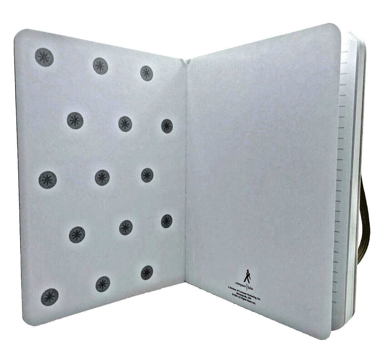 Compass Labs Blank Journal Multicolored w/ Elastic Closure & Tear-out Pages