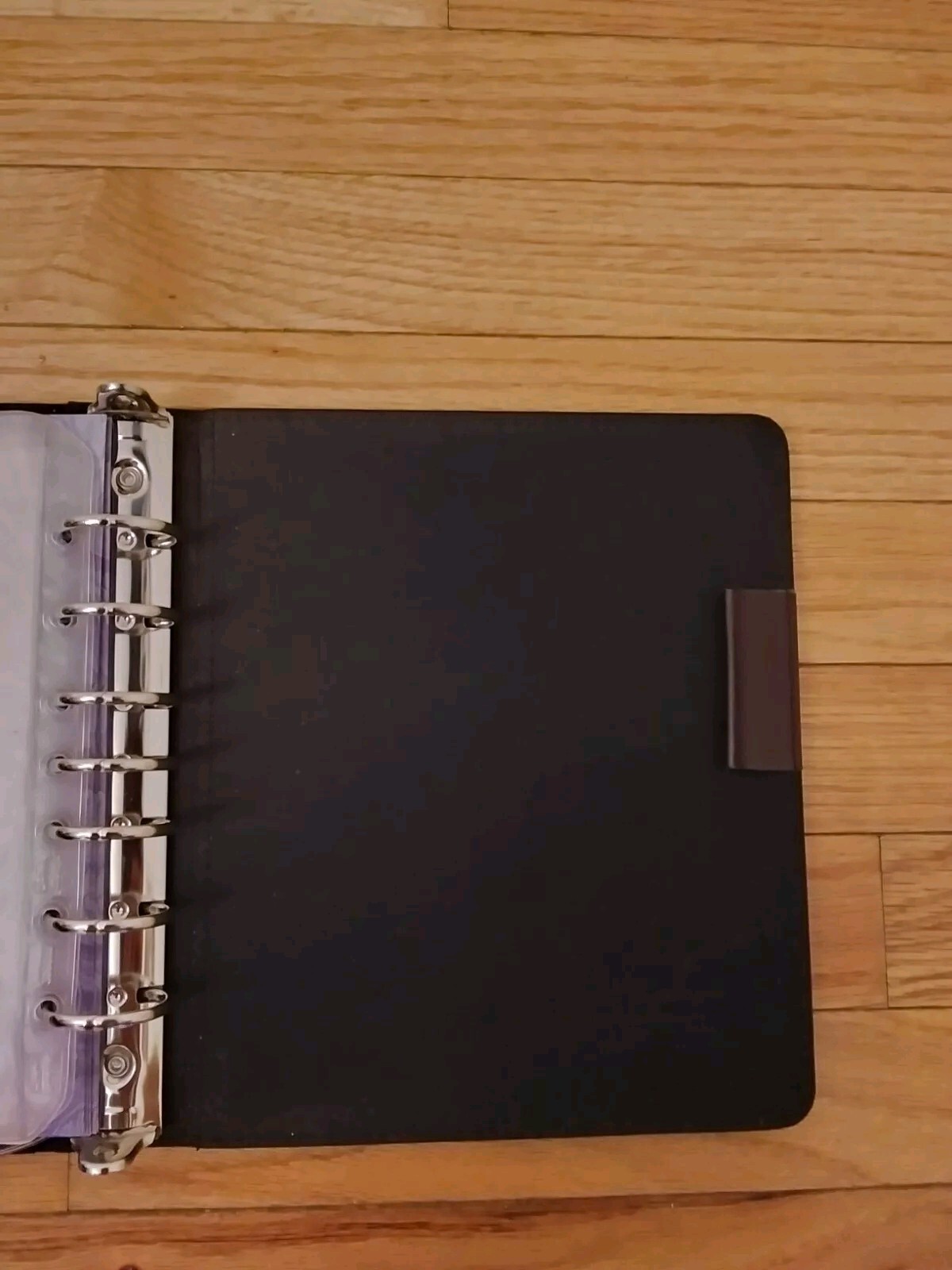 Franklin Covey Burgundy Classic Open Synthetic Materials Binder