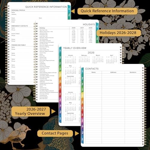 Planner 2026-2027 – Academic Planner 26-27, Jul.2026 – Jun.2027, 8″ x 10″, 2026-