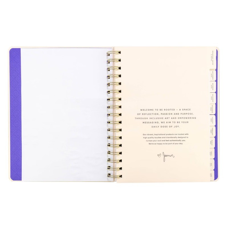 Be Rooted 7″x9″My Year My Rules Academic 12 Months Weekly/View 2026-2027 Planner