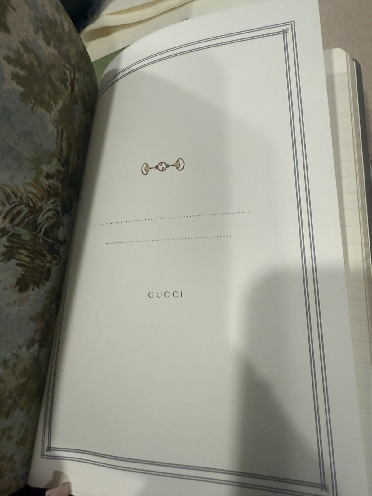 Gucci Limited Edition Luxury Large Notebook Brand New with Box and Dust Bag