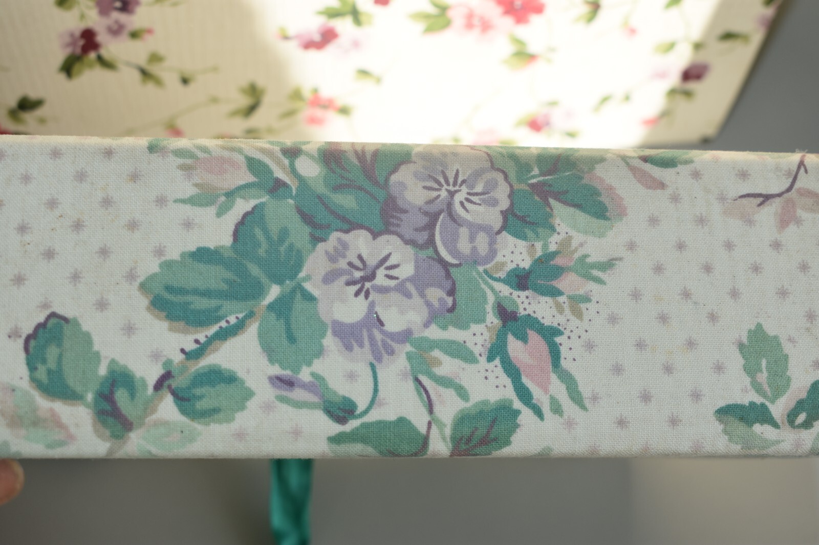 Set of 2 Vintage Laura Ashley Concertina File Organizers Priory & Louise – RARE!