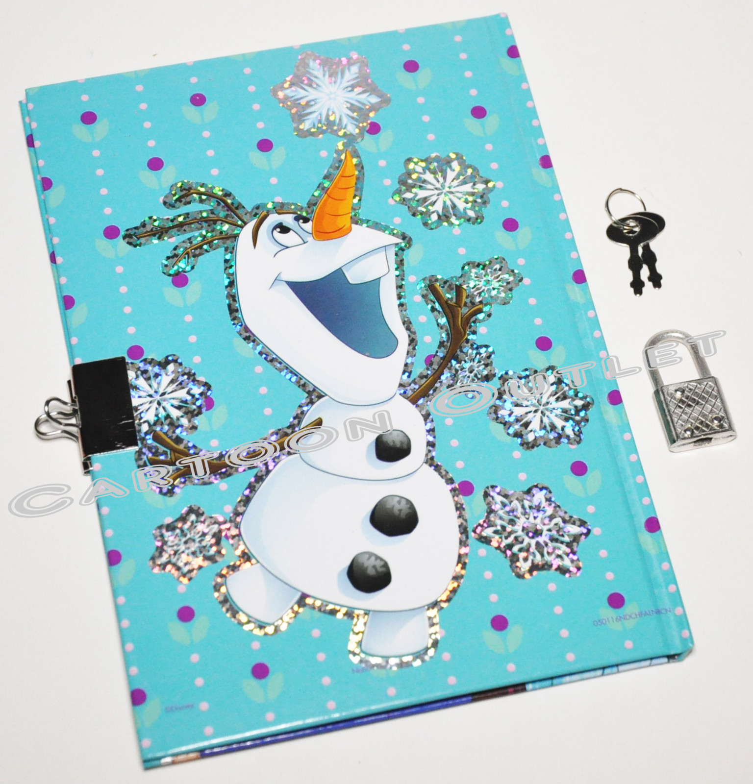 Disney Frozen Girls Lock And Key Diary